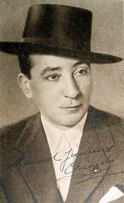 Manuel Jiménez 'Chicuelo'.