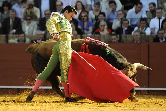 Cristian Escribano tiene gusto en su toreo.