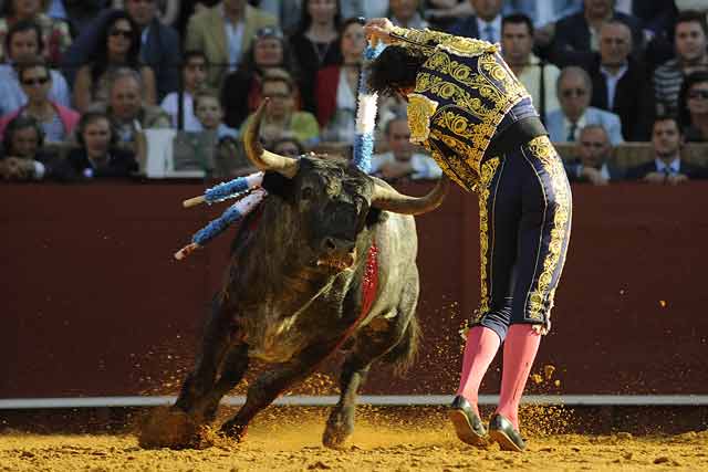 Siempre espectacular en banderillas.