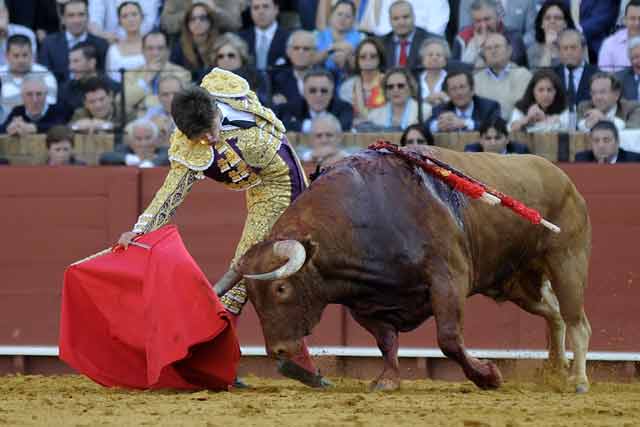 Rubén supo llevar largo al animal