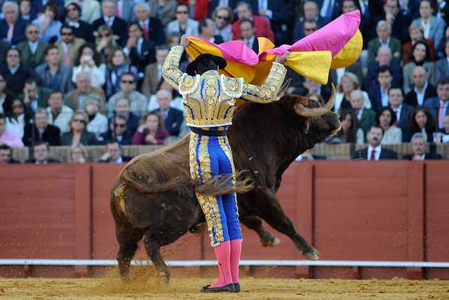 Miguel Ángel Perera entra en acción.