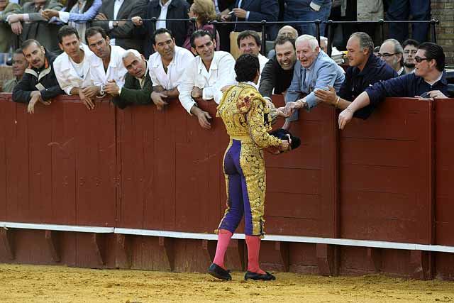 El triunfo de Oliva Soto, muy sentido por los sevillanos.