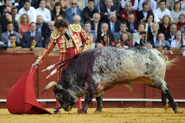 Se gustó el torero y la gente entró en su faena.