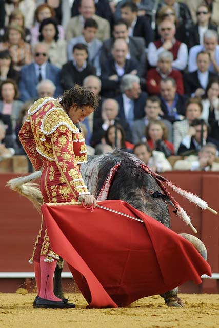 Volvió a recordar al torero que fue.