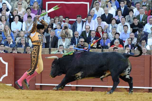 Otra par al cuarto: el sevillano Curro Robles.