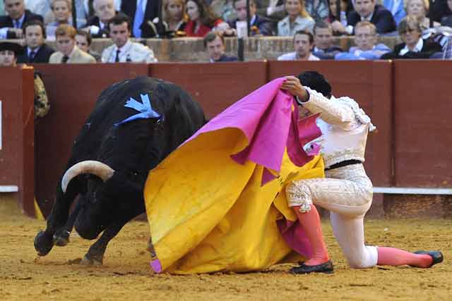 Cayteano, con aromas de su abuelo, el gran Antonio Ordóñez. (FOTO: Matito)