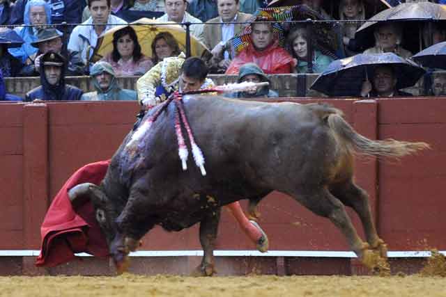 Y en el cuarto, otro cañonazo con la espada para alcanzar la gloria.