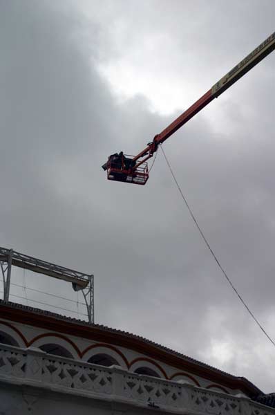 Desafiando a todo. (FOTO: Javier Martínez)