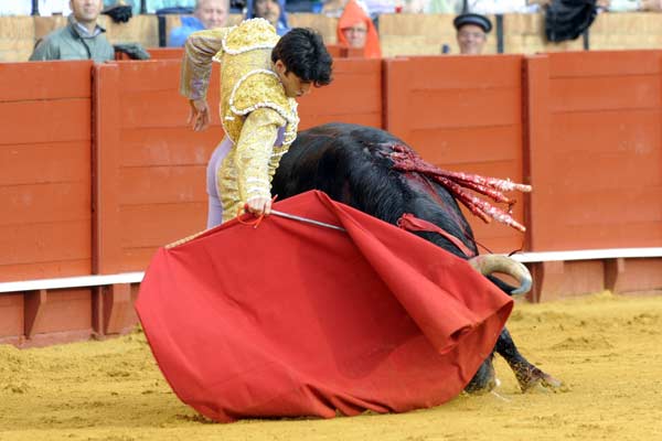 Alejandro Talavante se gustó otra vez en Sevilla. (FOTO: Matito)