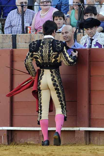 Brindis de José Arévalo a Cuqui de Utrera.