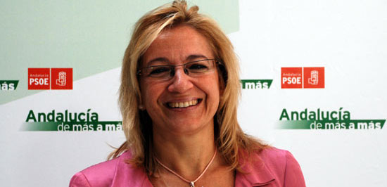La controvertida delegada de la Junta en Sevilla, Carmen Tovar. (FOTO: PSOE-Sevilla)
