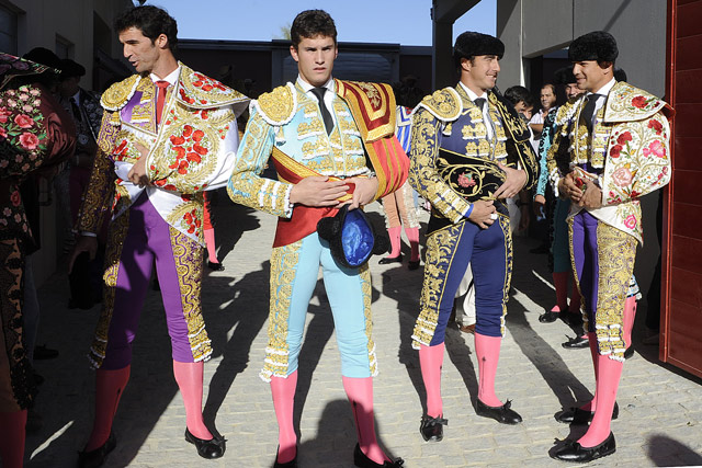 Vilches, Luque, Fandi y Cayetano. (FOTO: Matito)