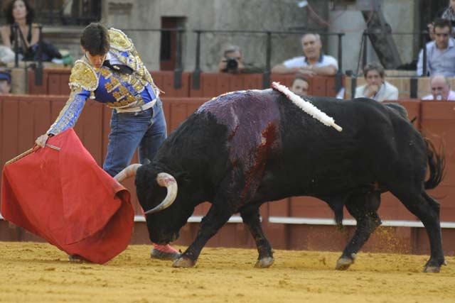 Esaú Fernández. (FOTO: Sevilla Taurina)