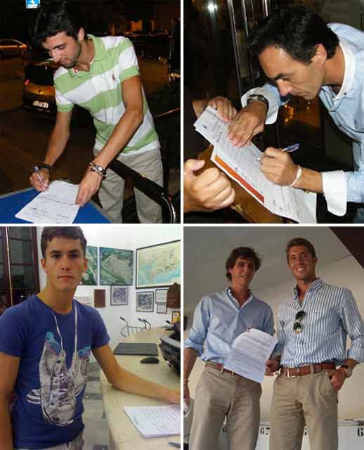 Miguel Ángel Delgado, El Cid, Daniel Luque, César Girón y Manuel Escribano, diestros sevillanos que ya han apoyado la iniciativa del Club Taurino de Osuna.