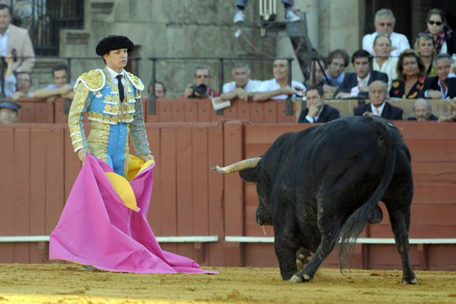 El segundo de la tarde. (FOTO: Sevilla Taurina)