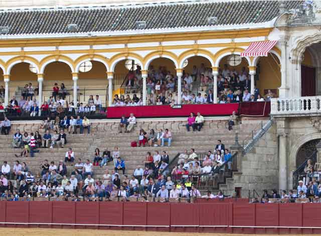 La afición de la sombra... (FOTO: Paco Díaz / toroimagen.com)