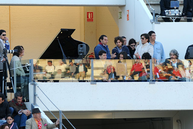 Cante gitano y piano unidos para la ocasión en Utrera. (FOTO: Matito)