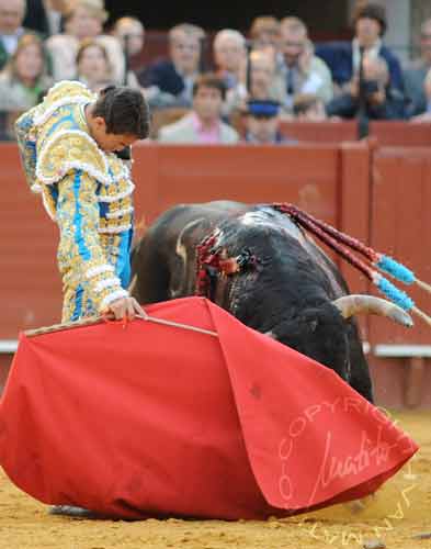 Manzanares en el sexto.