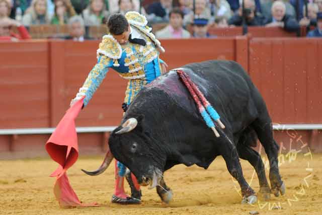 Manzanares en el sexto.