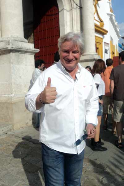 El genial y peculiar artista taurino francés 'El Loren'. (FOTO: Javier Martínez)