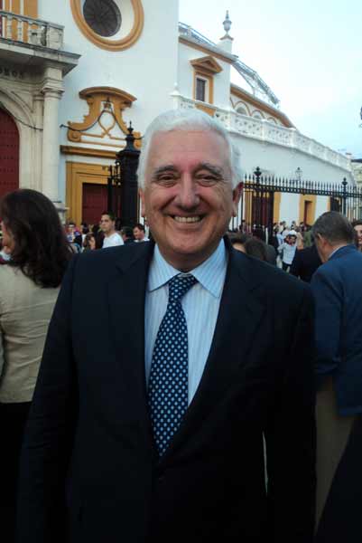 El presidente de los empresarios andaluces, Santiago Herrero. (FOTO: Javier Martínez)