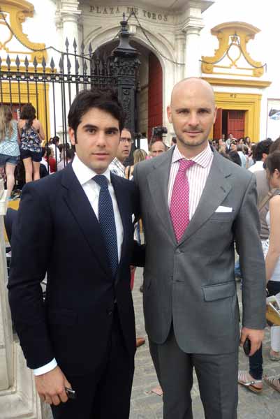 Salvador Vega y José Luis Peralta. (FOTO: Javier Martínez)