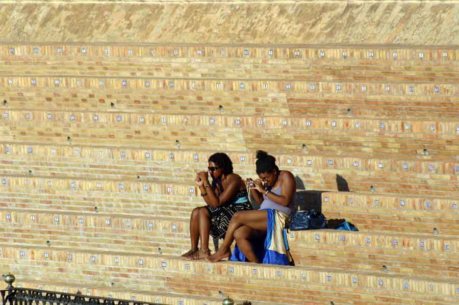 Color en el calor. (FOTO: Javier Martínez)