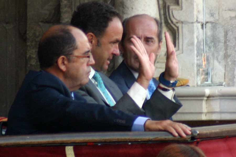 El presidente Fernando Fernández Figueroa, un presidente gesticulante. (FOTO: Javier Martínez)
