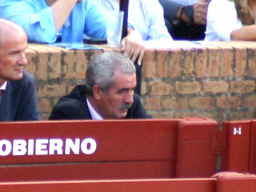 El director general de Espectáculos de la Junta, Luis Partida, parece haber relevado a la delegada Carmen Tovar, que sigue sin aparecer. (FOTO: Javier Martínez)