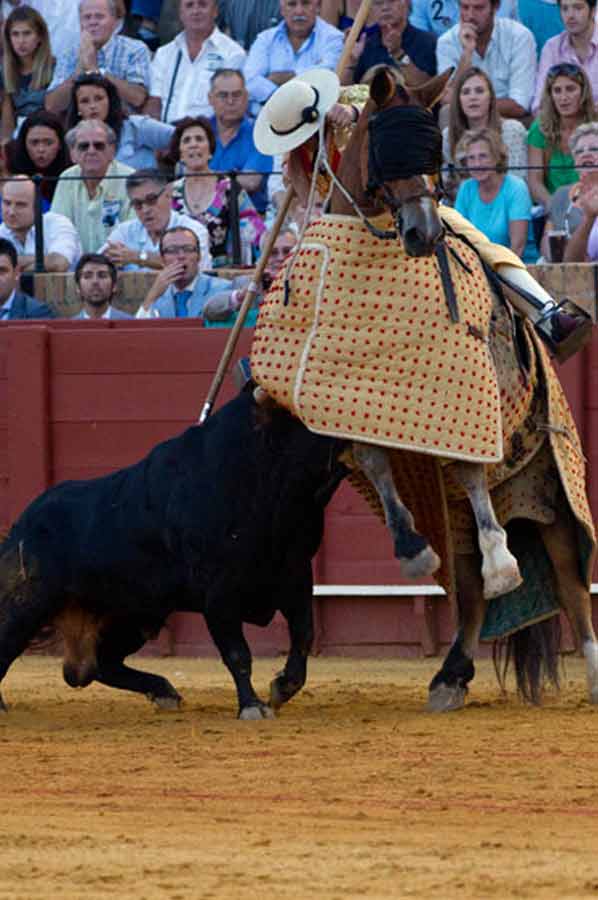 Gran puyazo de Romualdo Almodóvar. (FOTO: Paco Díaz/toroimagen.com)