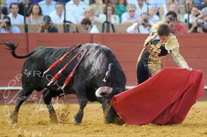 El Juli en el ciclo de San Miguel.