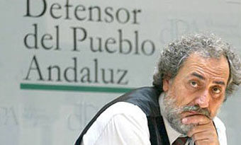 El Defensor del Pueblo Andaluz, José Chamizo.