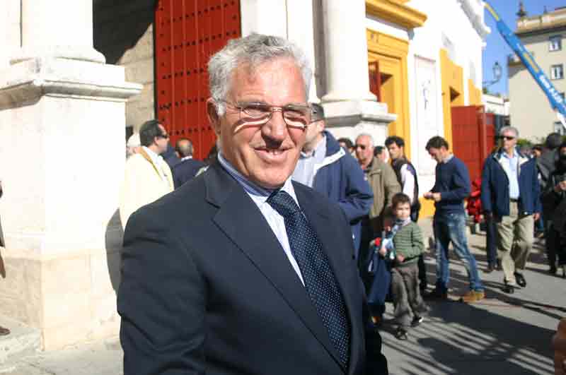 El banderillero Luis Mariscal, padre de Salvador Cortés.