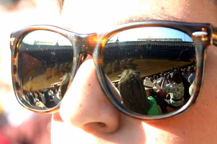 El reflejo de una tarde sin historia en la Maestranza.