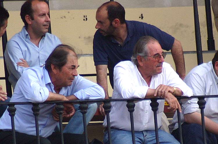 Delante, los hermanos Antonio y Eduardo Miura; detrás, los hermanos Álvaro y Santi Acevedo.