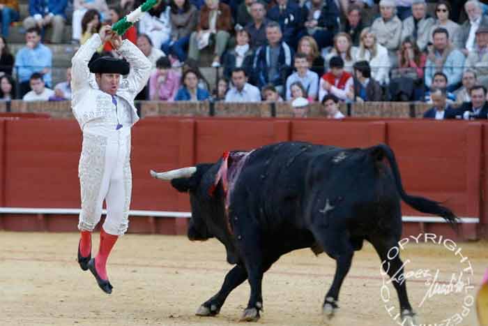 El banderillero José Otero.