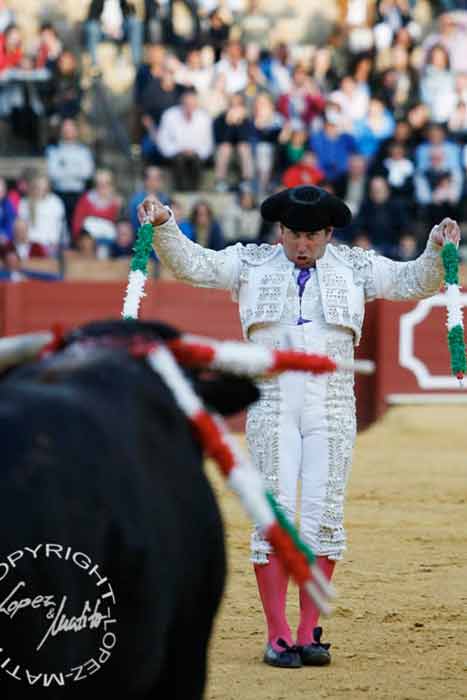 El banderillero José Otero.