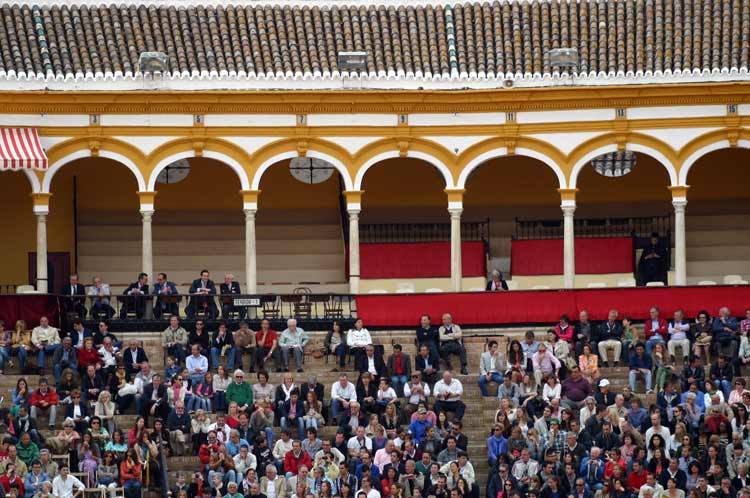 El domingo pasado, seis maestrantes; hoy siete.