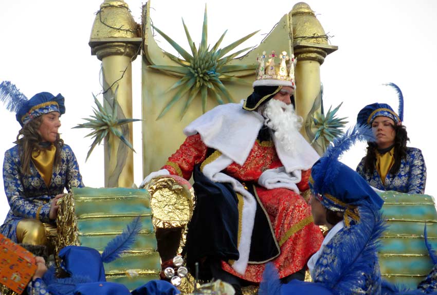 Cabalgata de Reyes en Aznalcóllar.