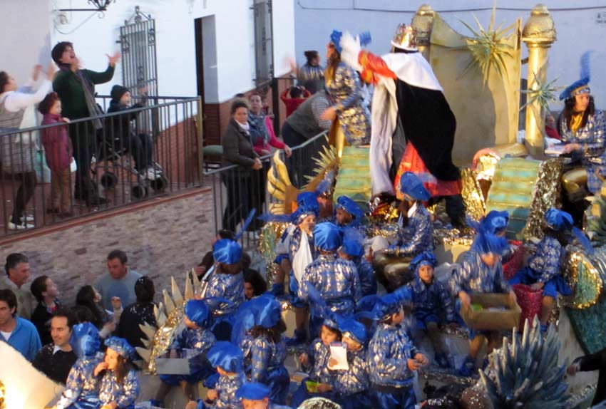 Cabalgata de Reyes en Aznalcóllar.
