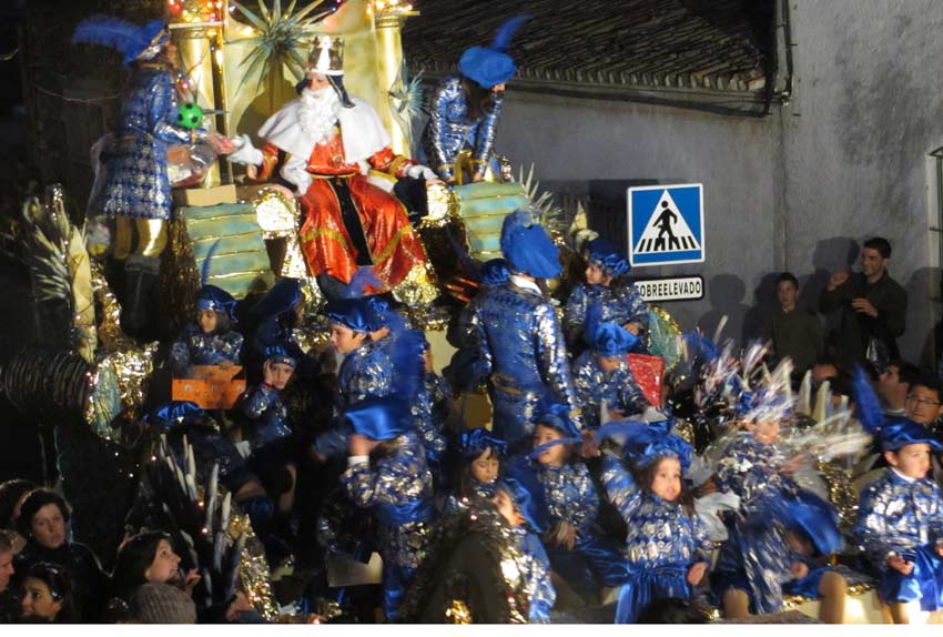 Cabalgata de Reyes en Aznalcóllar.