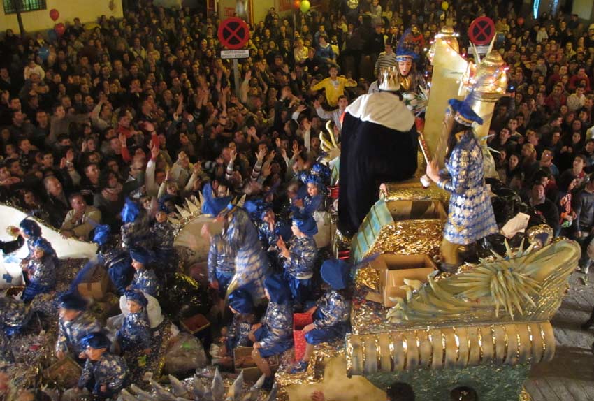 Cabalgata de Reyes en Aznalcóllar.