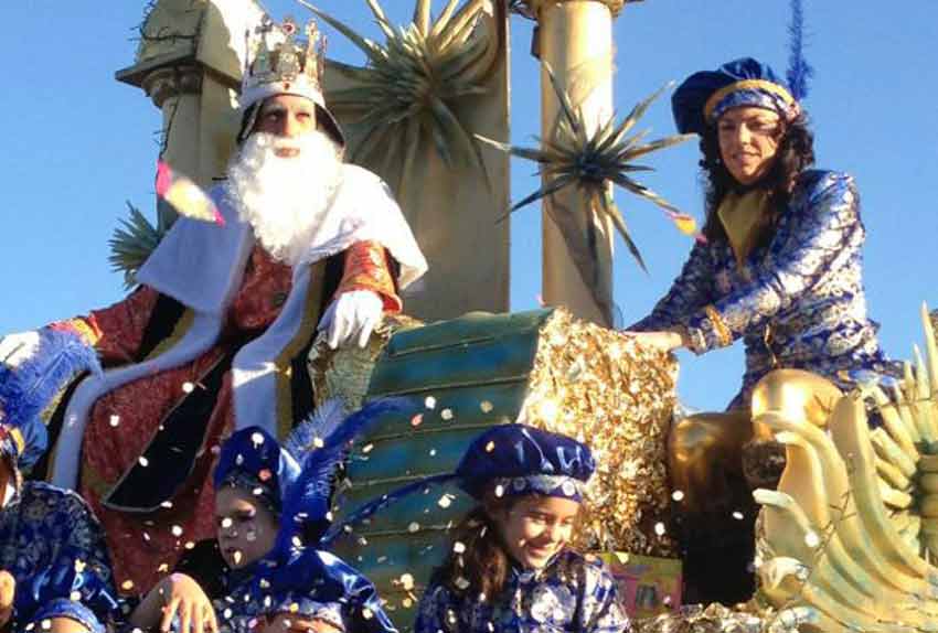 Cabalgata de Reyes en Aznalcóllar.