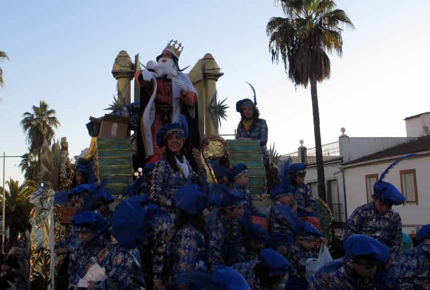 Cabalgata de Reyes en Aznalcóllar.