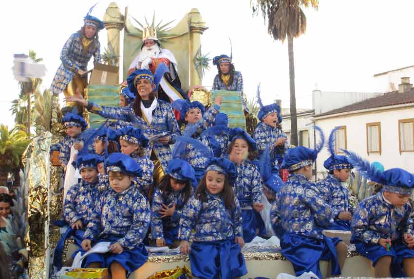 Cabalgata de Reyes en Aznalcóllar.