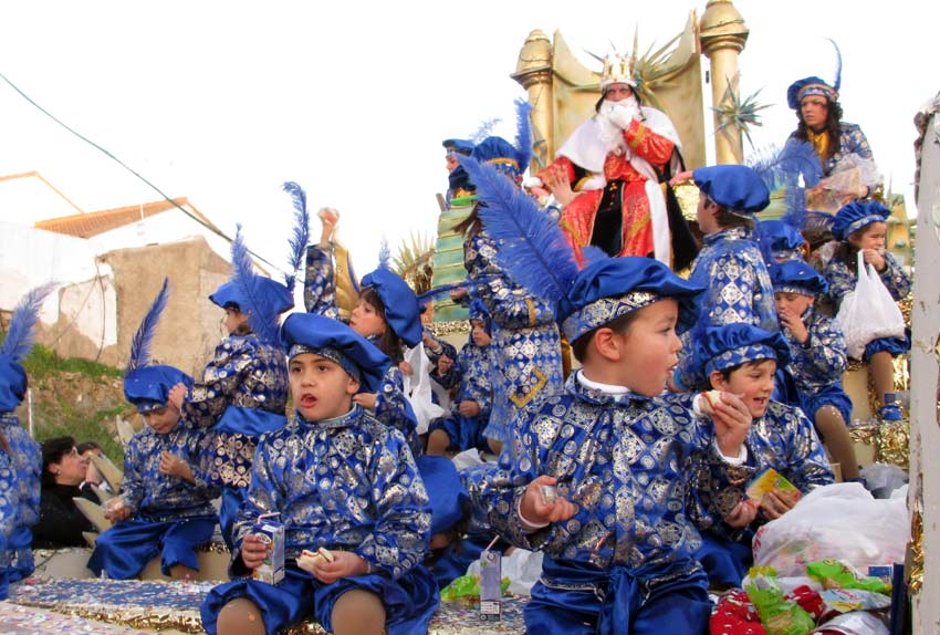 Cabalgata de Reyes en Aznalcóllar.