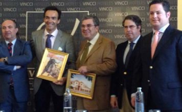Juan Belmonte Luque, El Cid, Javier Beca Belmonte, Gregorio Serrano y Javier López.