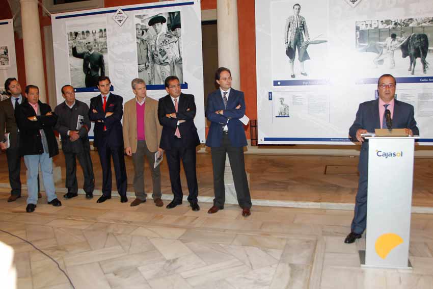 Inauguración de la exposición 'Glorias de la Tauromaquia'.