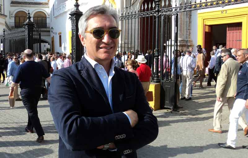 El empresario taurino sevillano Pepe Cutiño.