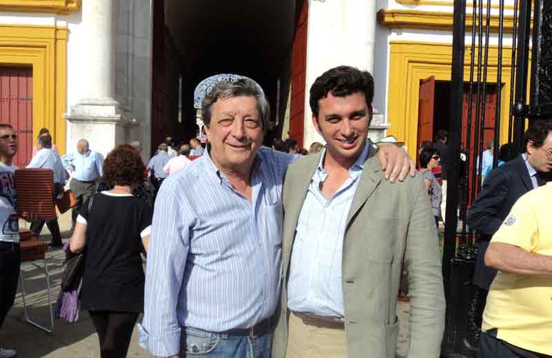 Paco Pablo Peralta y su primo Rafael Peralta.